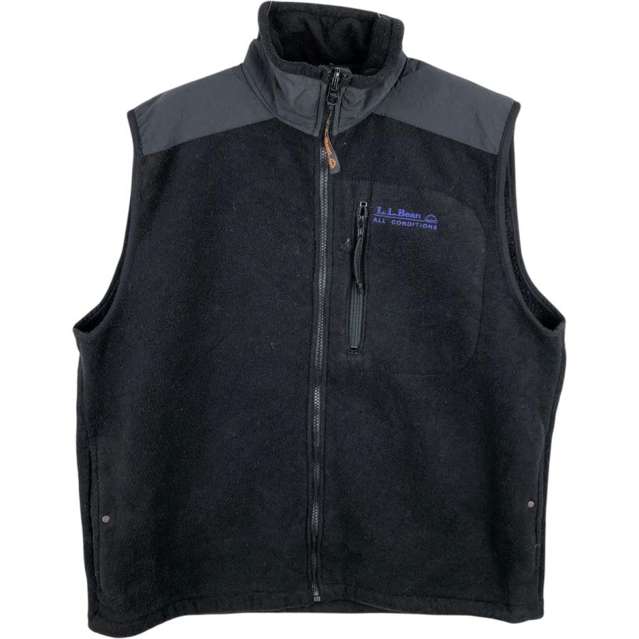 L.L.Bean（エルエルビーン） 古着 フリースベスト メンズL相当 