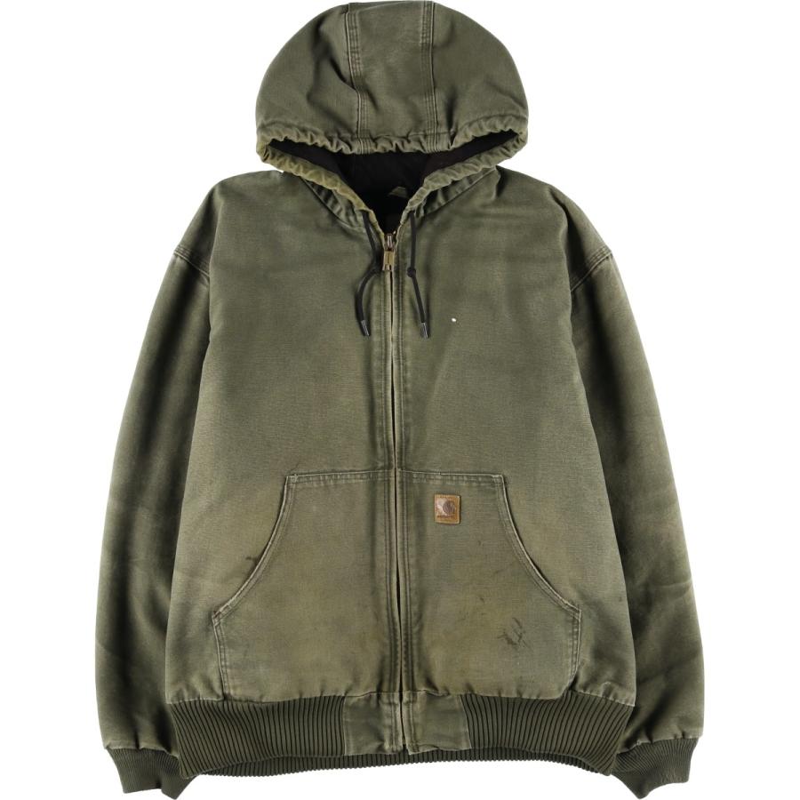 Carhartt（カーハート） 古着 アクティブジャケット 中綿入り ダック