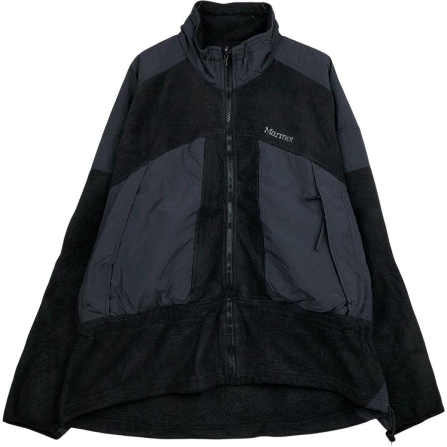 古着 90年代 マーモット Marmot ナイロンxフリースジャケット メンズ