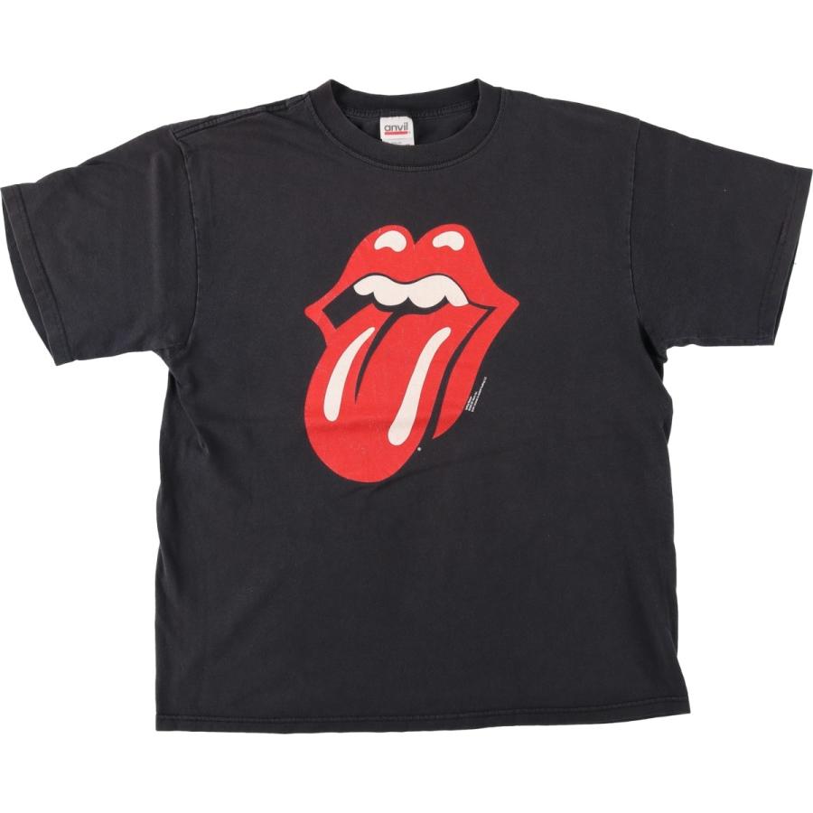 The Rolling Stones Anvil バンドTシャツ anvil（アンビル） 古着 00年代 Anvil The Rolling Stones ローリング