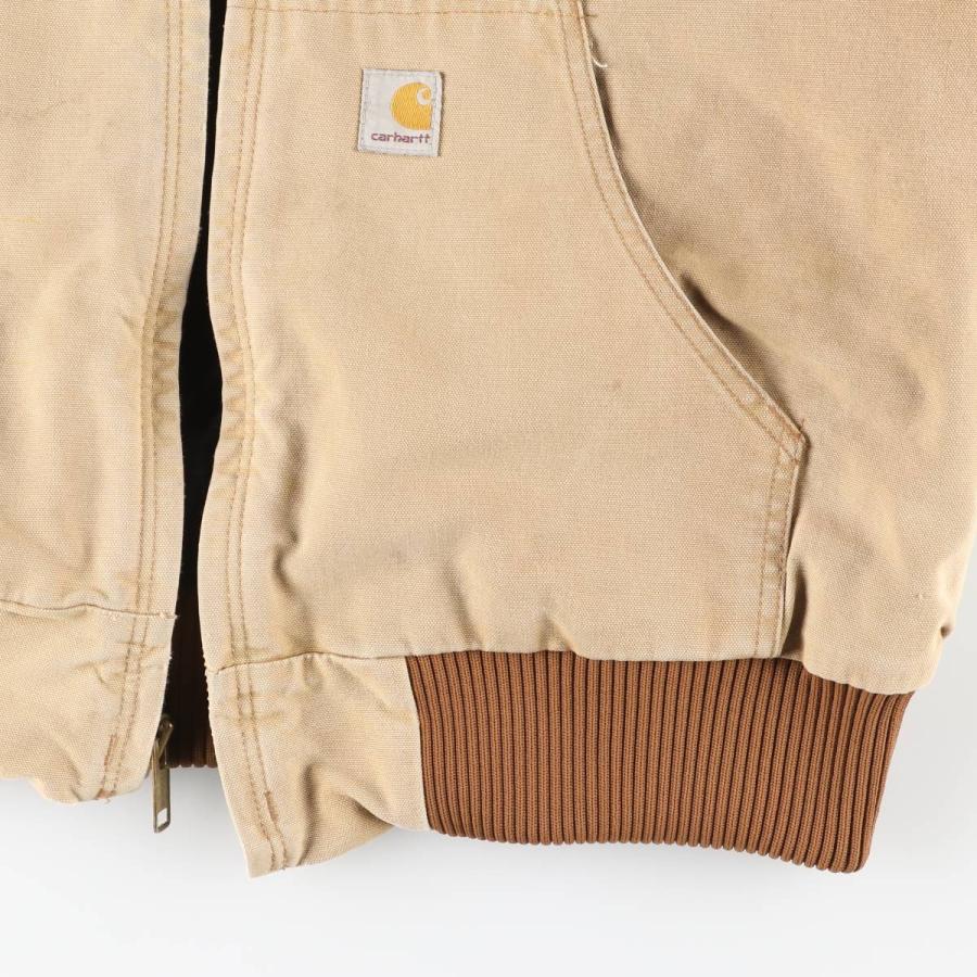 古着 00年代 カーハート Carhartt アクティブジャケット 中綿入り ダックフルジップパーカー USA製 メンズL相当/eaa617645 Carhartt（カーハート） 古着 00年代 アクティブジャケット 中綿入り