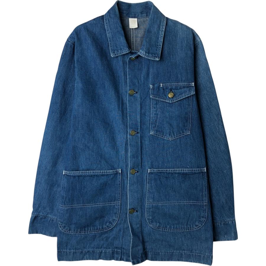 古着 LIBERTY デニムカバーオール USA製 メンズM相当 ヴィンテージ