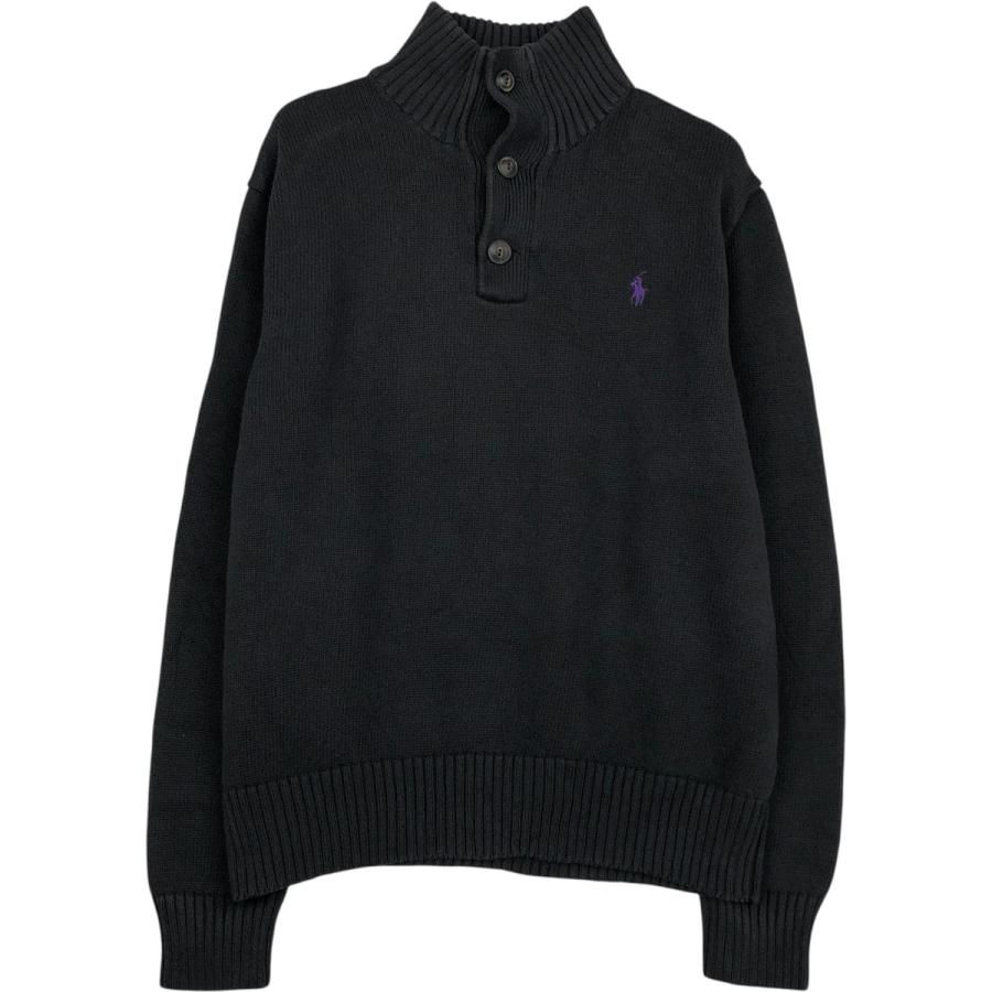 古着 ラルフローレン Ralph Lauren POLO RALPH LAUREN コットンニットハーフボタンセーター レディースM相当/eaa617784 古着 ラルフローレン Ralph Lauren POLO RALPH LAUREN コットンニット