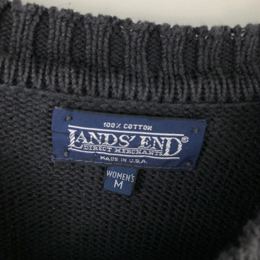 古着 00年代 ランズエンド LANDS' END コットンニットセーター レディースXL相当/eaa626283 古着 00年代 ランズエンド LANDS' END コットンニットセーター