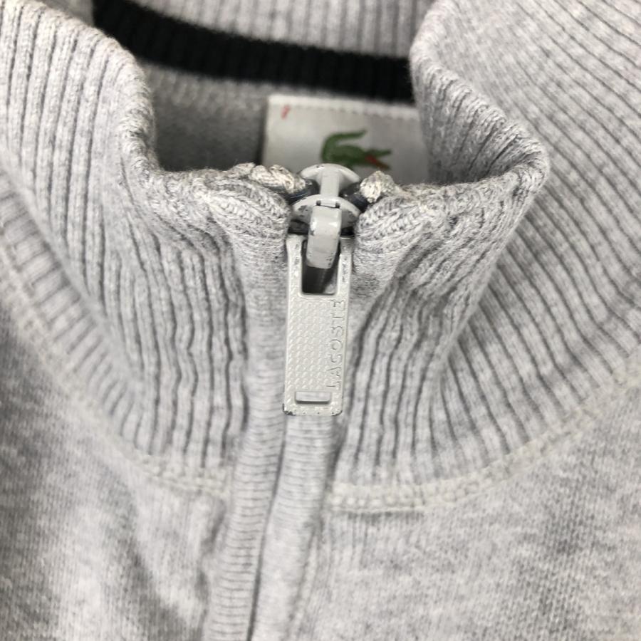 古着 ラコステ LACOSTE フランス企画 ハイネック ドライバーズニットセーター 7 メンズXXL相当/eaa617791 LACOSTE（ラコステ） 古着 フランス企画 ハイネック ドライバーズ