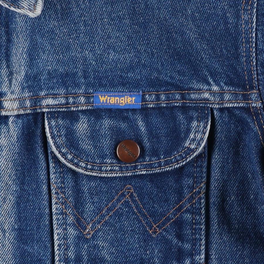 Wrangler（ラングラー） 古着 80年代 デニムジャケット Gジャン メンズ