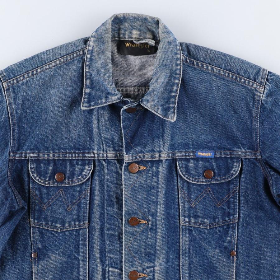 Wrangler（ラングラー） 古着 80年代 デニムジャケット Gジャン メンズ