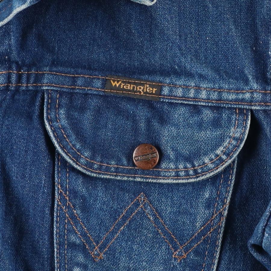Wrangler（ラングラー） 古着 80年代 デニムジャケット Gジャン メンズ