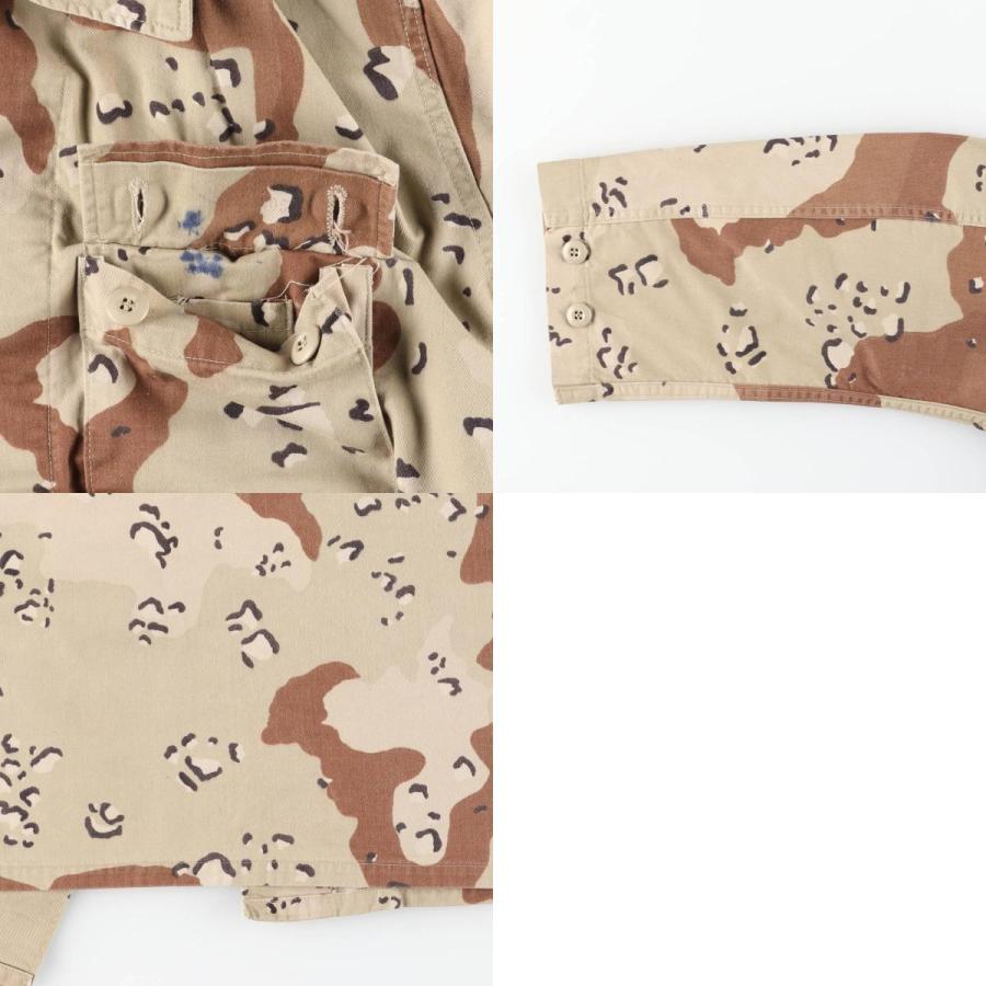 米軍　フィールドジャケット　ミリタリー  迷彩　ベージュ　デザートカモ 米軍実品 3Cデザートカモ・ジャケット 迷彩柄 6C デザートチョコチップ