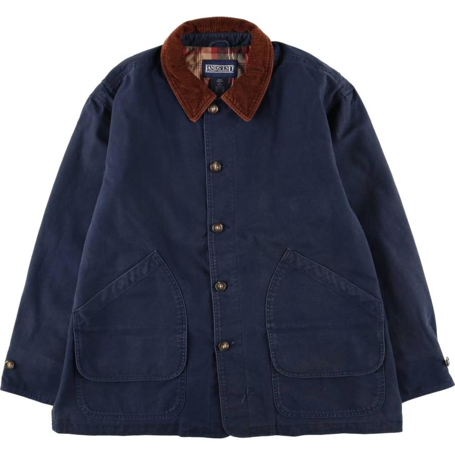 古着 80~90年代 ランズエンド LANDS' END ハンティングジャケット メンズXL相当 ヴィンテージ/eaa617871 古着 80~90年代 ランズエンド LANDS' END ハンティングジャケット