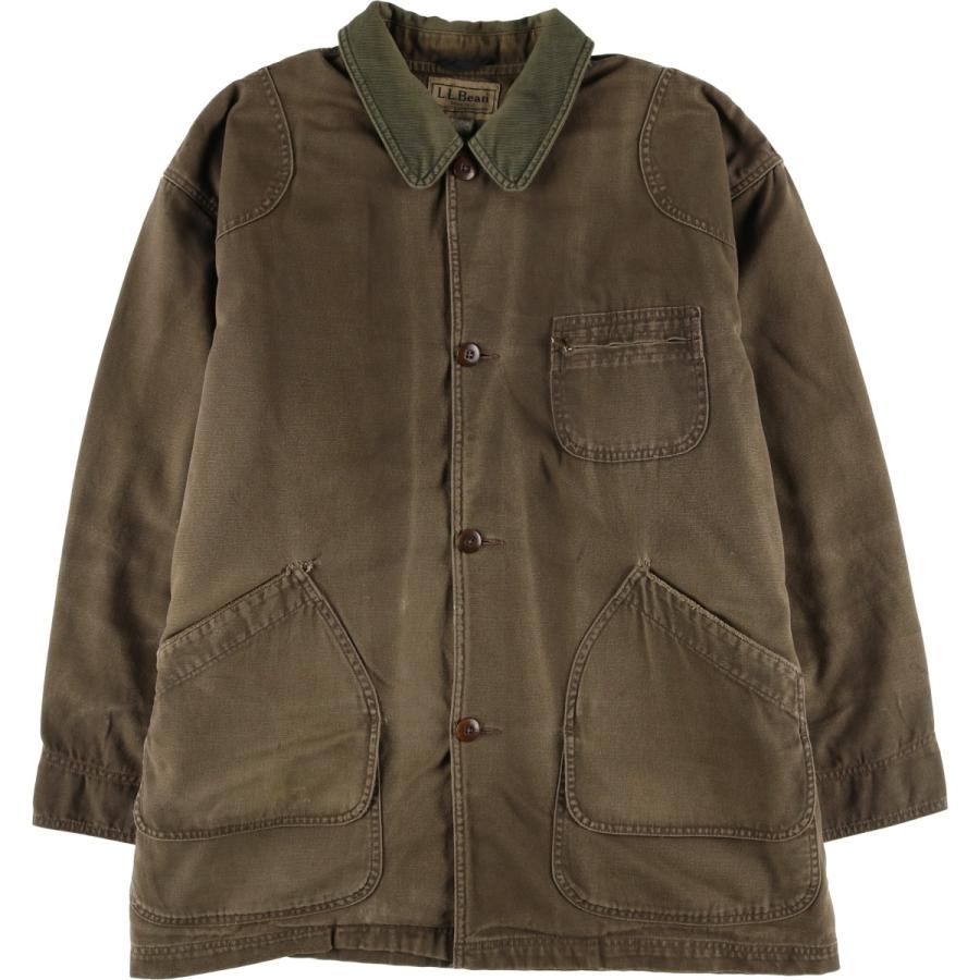 llbean ハンティングジャケット アメカジ　バイカー 中綿入り L.L.Bean（エルエルビーン） 古着 90~00年代 中綿入り ダック