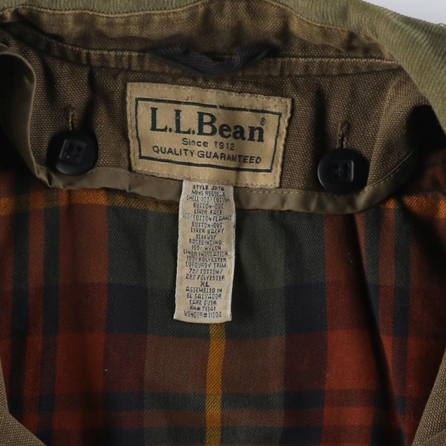 L.L.Bean（エルエルビーン） 古着 90~00年代 中綿入り ダック