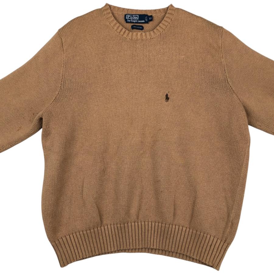 古着 ラルフローレン Ralph Lauren POLO by コットンニットセーター