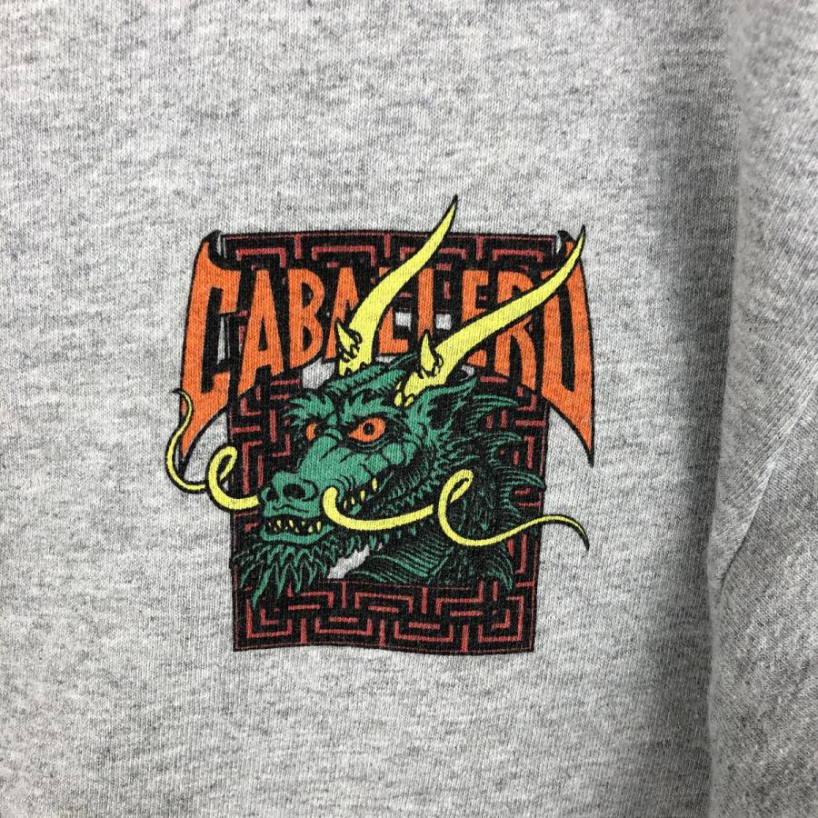 古着美品00s POWELL CABALLERO ドラゴン　龍　ロンT 古着 パウエルペラルタ POWELL PERALTA 龍柄 ドラゴン柄 サーフ