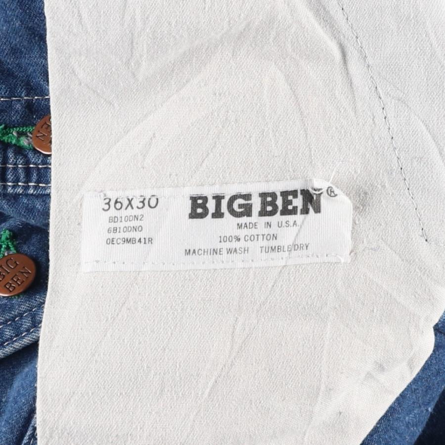 古着 80~90年代 ビッグベン BIGBEN デニムオーバーオール USA製 メンズ