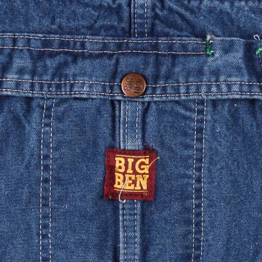 古着 80~90年代 ビッグベン BIGBEN デニムオーバーオール USA製 メンズ