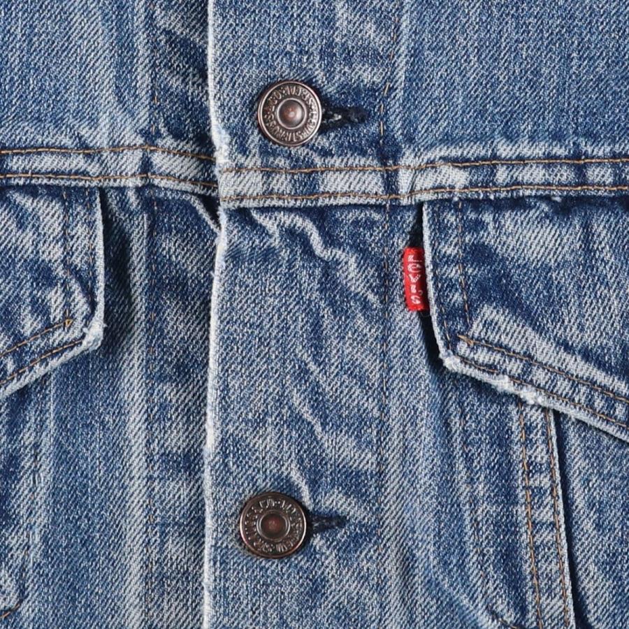古着 リーバイス Levi's デニムジャケット Gジャン USA製 メンズS相当/eaa618245 Levi's（リーバイス） 古着 デニムジャケット Gジャン USA製 メンズS
