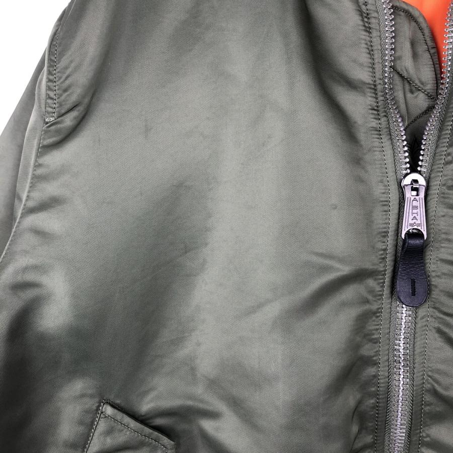 古着 民間品 アルファ ALPHA MA-1タイプ 中綿入り ミリタリー フライト