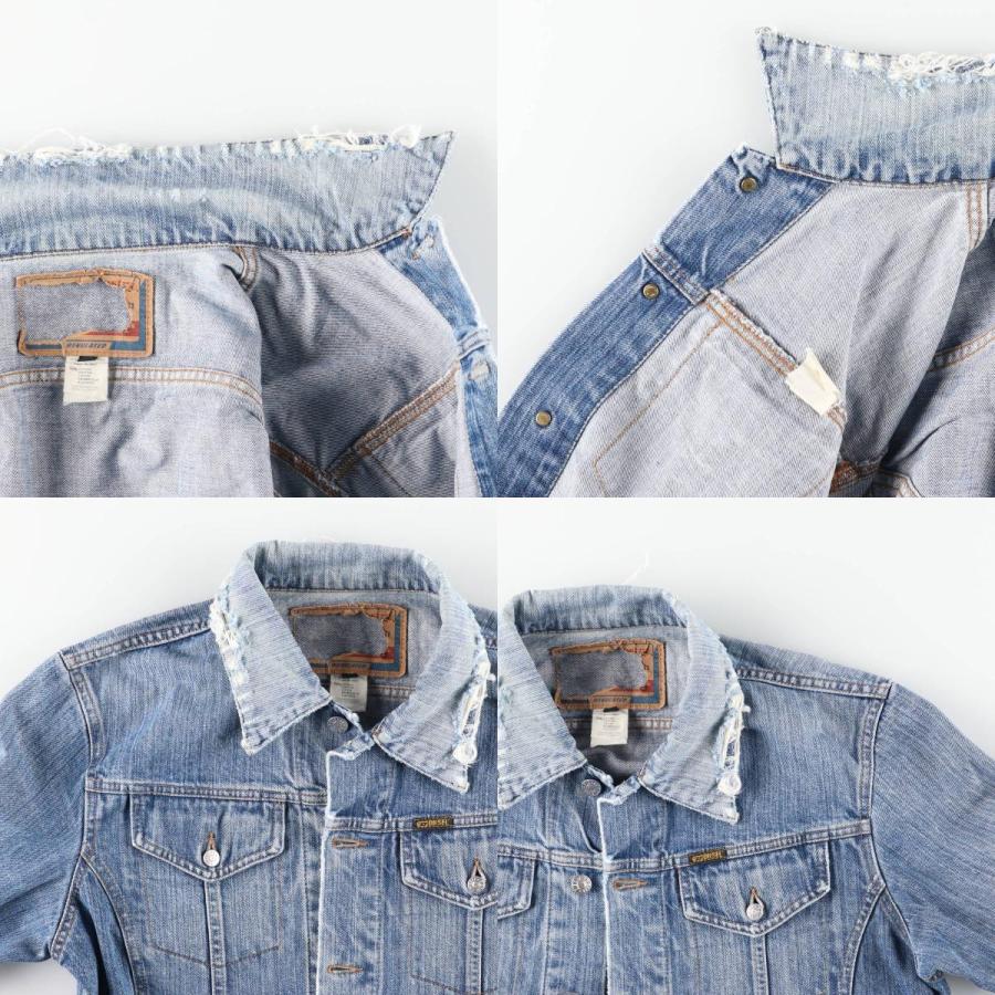 DIESEL（ディーゼル） 古着 デニムジャケット Gジャン イタリア製