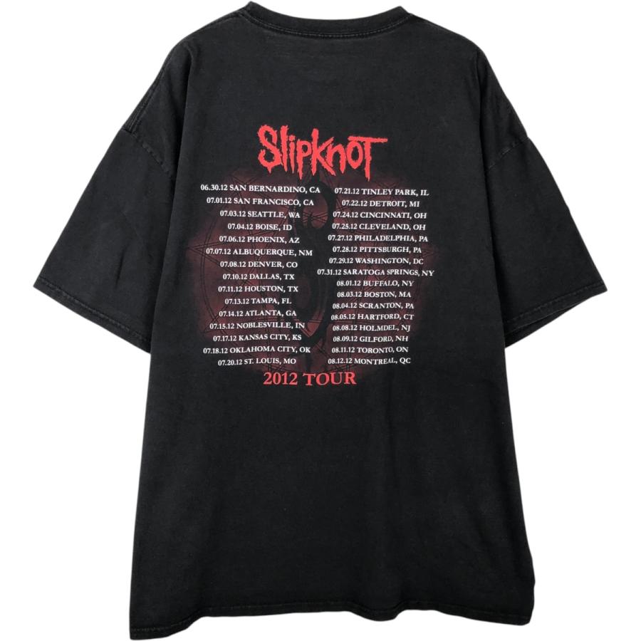 Hanes（ヘインズ） 古着 Hanes Slipknot スリップノット バンドTシャツ 