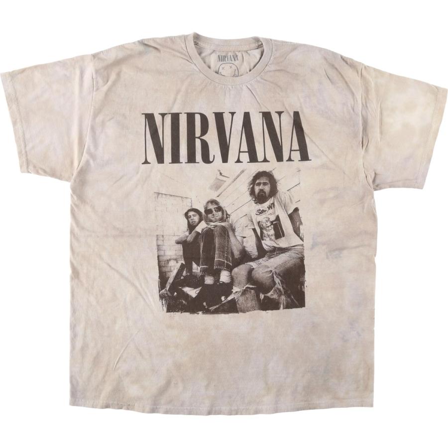 ヴィンテージT NIRVANA ニルヴァーナ 古着 NIRVANA ニルヴァーナ バンドTシャツ バンT メンズXL相当