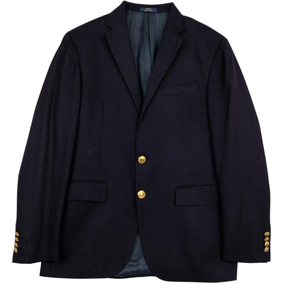 古着 ラルフローレン Ralph Lauren POLO RALPH LAUREN CUSTOM FIT 紺
