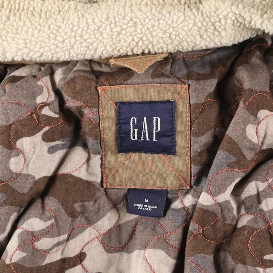 GAP（ギャップ） 古着 00年代 中綿入り フード付き ミリタリー