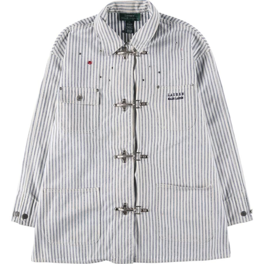 古着 ラルフローレン Ralph Lauren LAUREN ローレン ストライプ柄