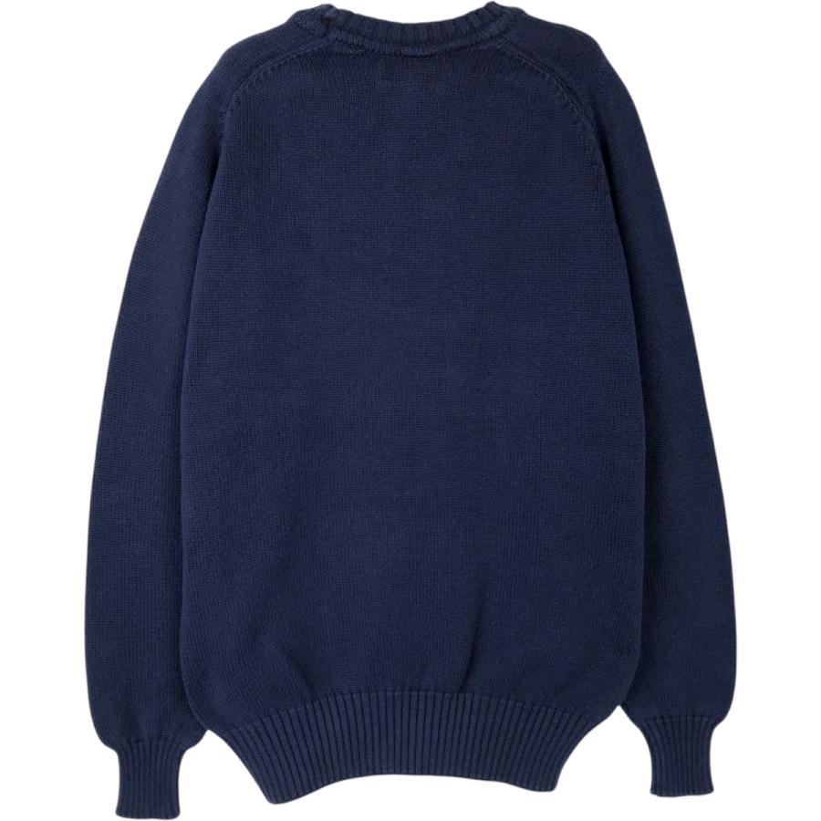 LAND'S END ランズエンド　ドリフターセーター　コットンニット　XL 古着 90年代 ランズエンド LANDS'END コットンニットセーター USA製