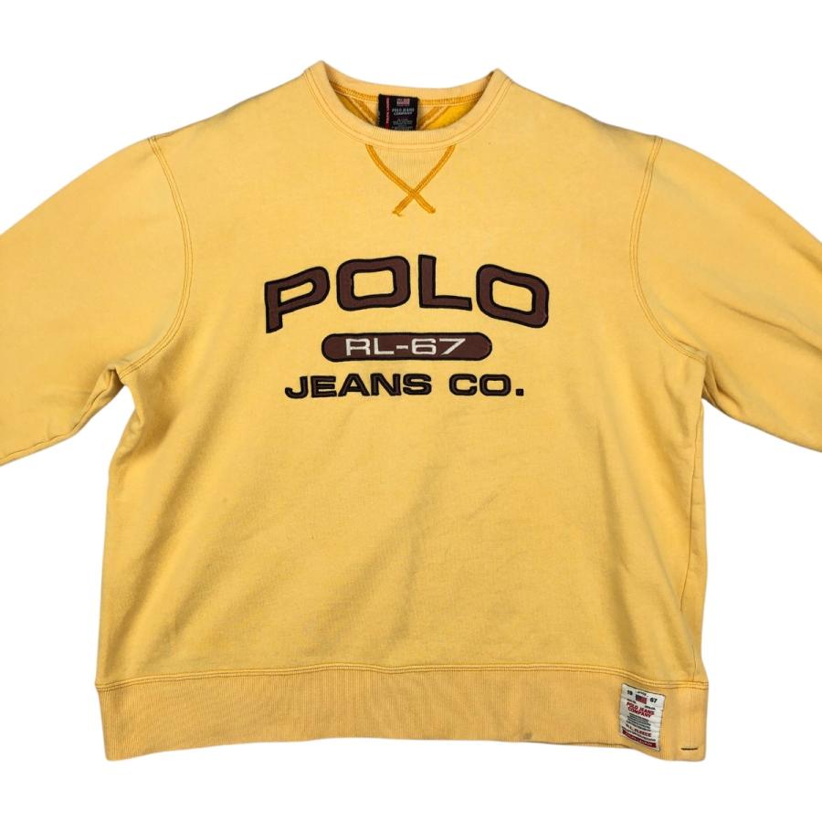 古着 90年代 ラルフローレン Ralph Lauren POLO JEANS COMPANY ロゴスウェットシャツ トレーナー メンズM ヴィンテージ /eaa389846 古着 ラルフローレン Ralph Lauren POLO JEANS COMPANY RALPH LAUREN