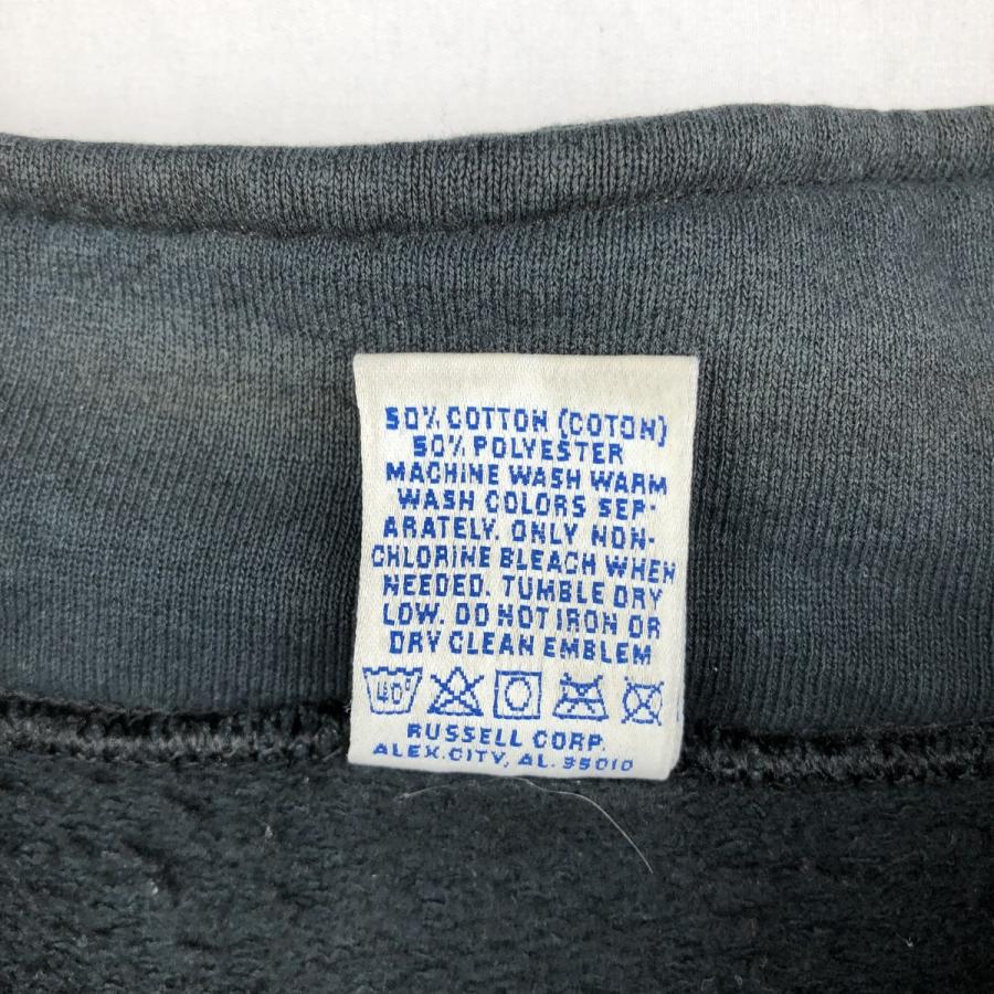古着 90年代 ラッセル Russell ハーフジップスウェットシャツ