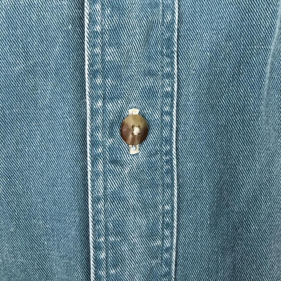 Eddie Bauer（エディーバウアー） 古着 80~90年代 黒タグ 長袖 ワーク