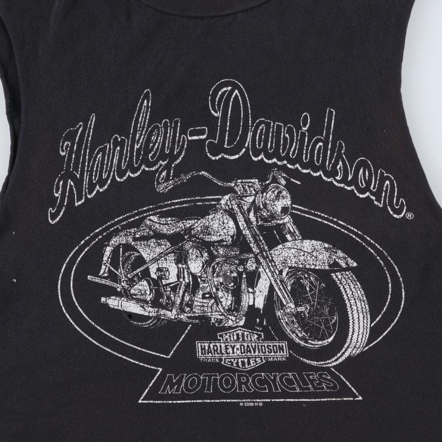 古着 ハーレーダビッドソン Harley-Davidson カットオフ ノースリーブ モーターサイクル バイクTシャツ レディースL相当/eaa618921 古着 ハーレーダビッドソン Harley-Davidson カットオフ ノースリーブ