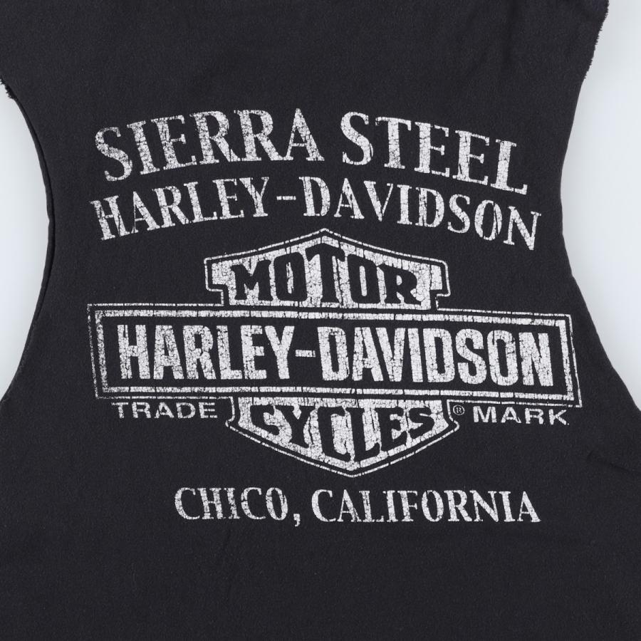 古着 ハーレーダビッドソン Harley-Davidson カットオフ ノースリーブ モーターサイクル バイクTシャツ レディースL相当/eaa618921 古着 ハーレーダビッドソン Harley-Davidson カットオフ ノースリーブ