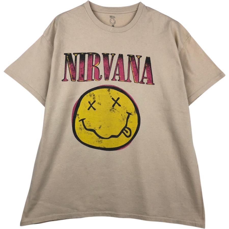 古着 NIRVANA ニルヴァーナ バンドTシャツ バンT メンズXL相当
