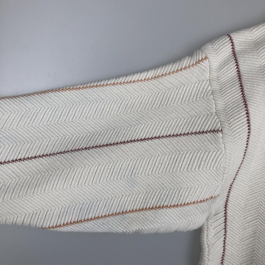 古着 ラルフローレン Ralph Lauren CHAPS チャップス HAND FRAMED ストライプ柄 ヘリンボーン コットンニットセーター メンズM相当/eaa619000 古着 Ralph Lauren CHAPS チャップス HAND FRAMED ストライプ柄