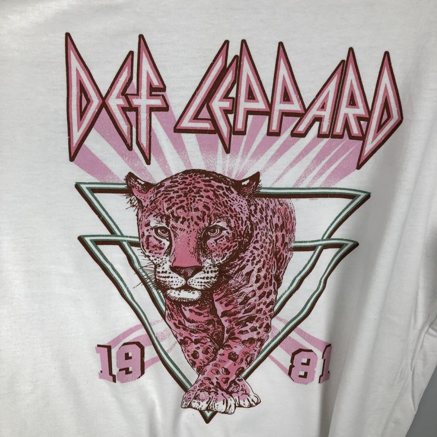 古着 DEF LEPPARD デフレパード レオパード柄 ヒョウ柄 バンドTシャツ