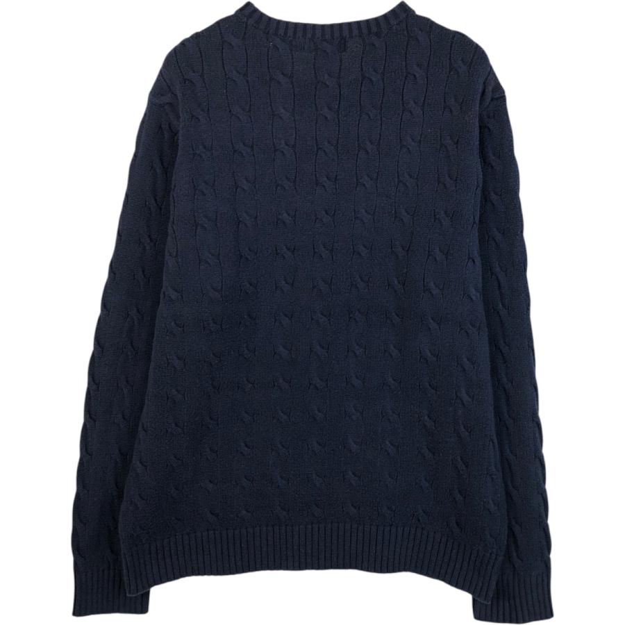 古着 ラルフローレン Ralph Lauren POLO RALPH LAUREN ケーブル編み