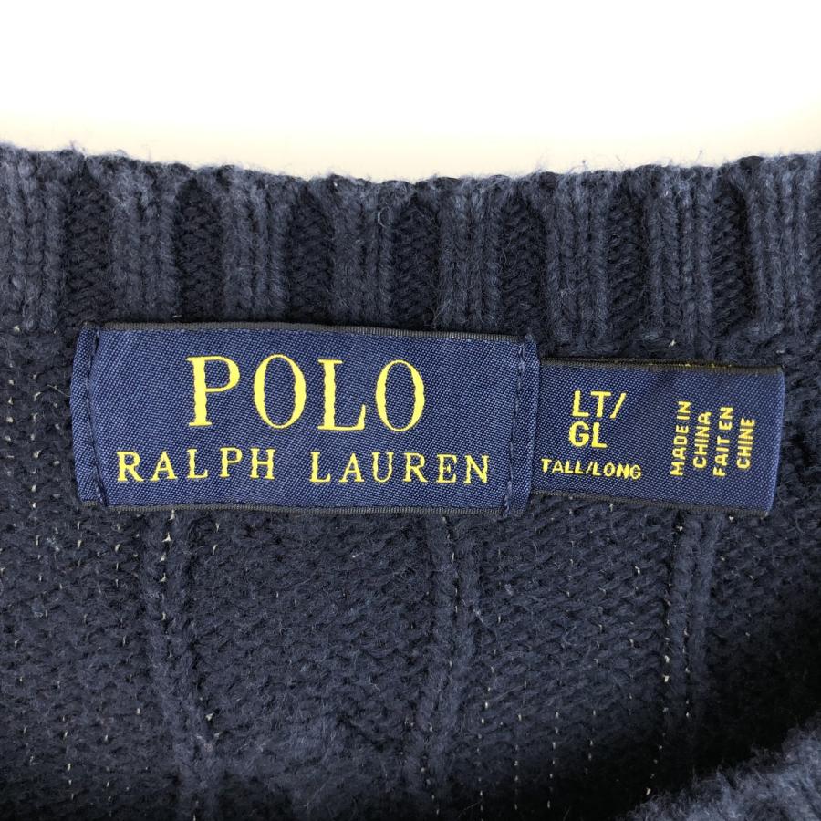 古着 ラルフローレン Ralph Lauren POLO RALPH LAUREN ケーブル編み