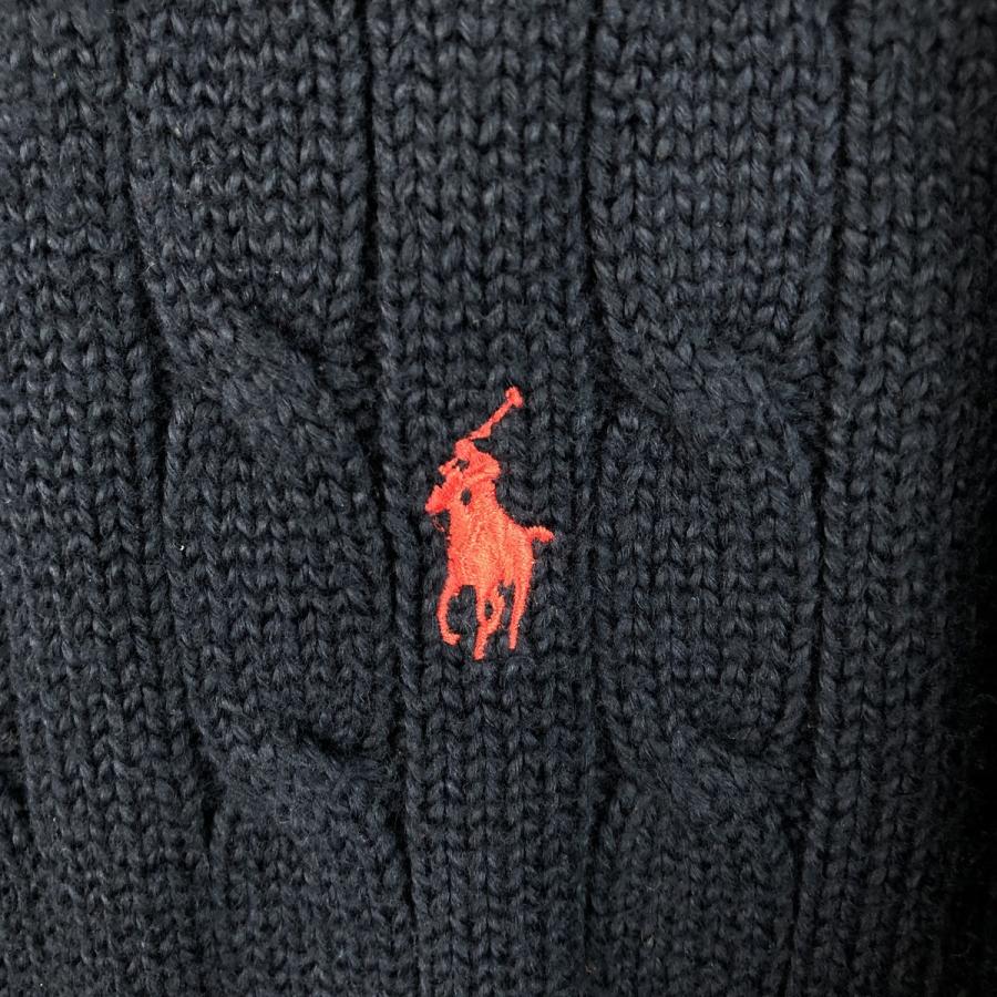 古着 ラルフローレン Ralph Lauren POLO by Ralph Lauren ケーブル編み コットンニットセーター メンズXL相当/eaa619201 古着 ラルフローレン Ralph Lauren POLO by ケーブル編み コットン