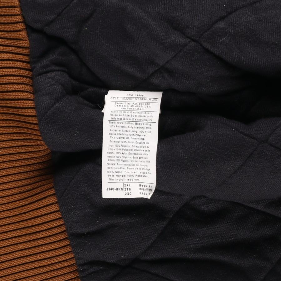 Carhartt（カーハート） 古着 アクティブジャケット 中綿入り ダック