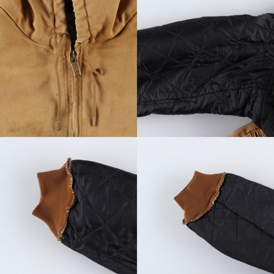 古着 カーハート Carhartt アクティブジャケット 中綿入り ダックフルジップパーカー USA製 メンズXXL相当/eaa619168 Carhartt（カーハート） 古着 アクティブジャケット 中綿入り ダック