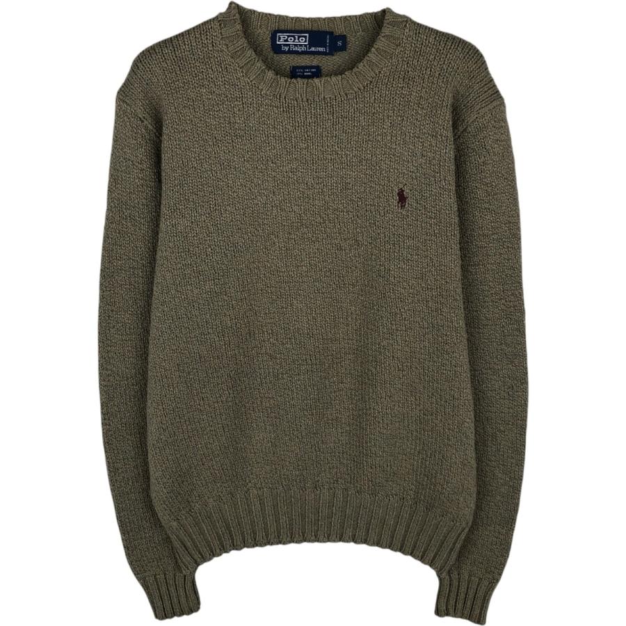 古着 ラルフローレン Ralph Lauren POLO by コットンニットセーター