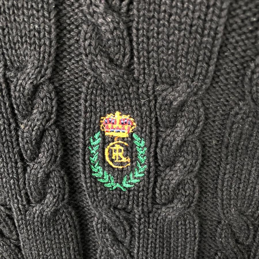 古着 ラルフローレン Ralph Lauren CHAPS チャップス ケーブル編み