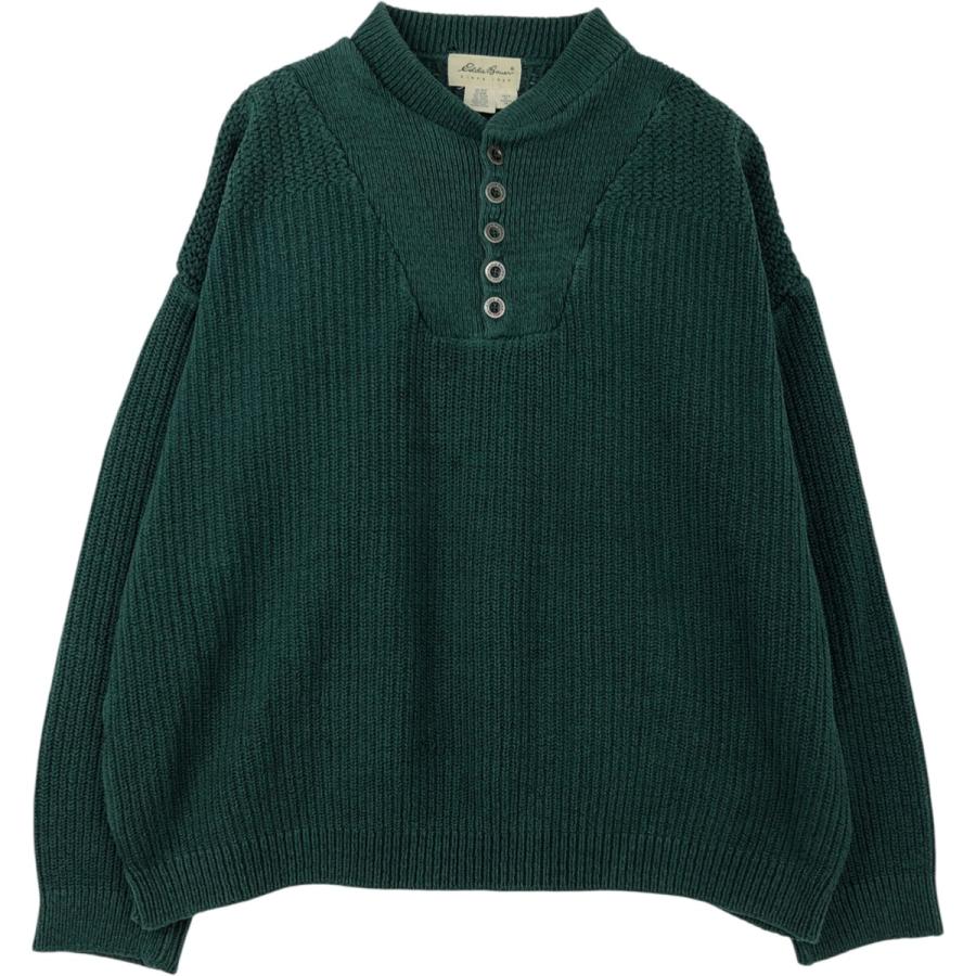 Eddie Bauer（エディーバウアー） 古着 90年代 ヘンリーネック
