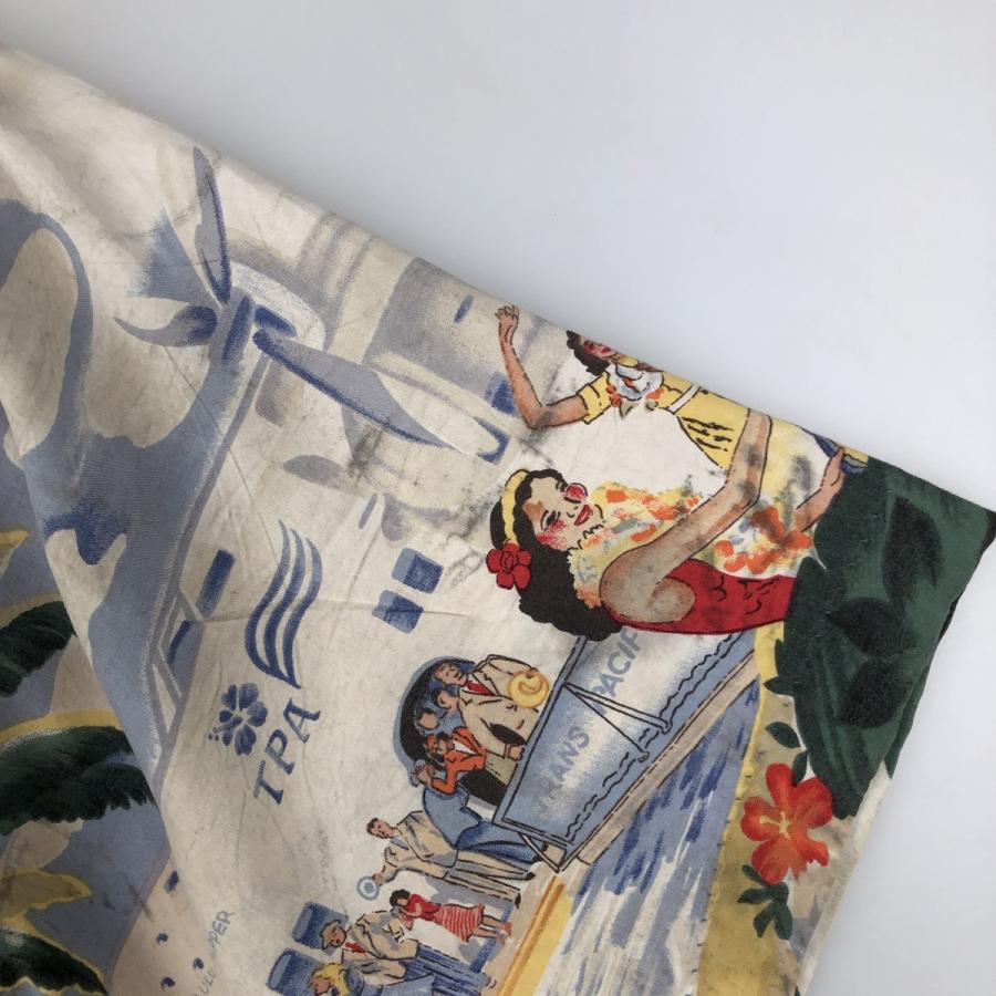 80s 90s Reyn Spooner アロハシャツ ダイアモンドヘッドタグ reyn spooner（レインスプーナー） 古着 80~90年代 ダイヤモンドヘッド