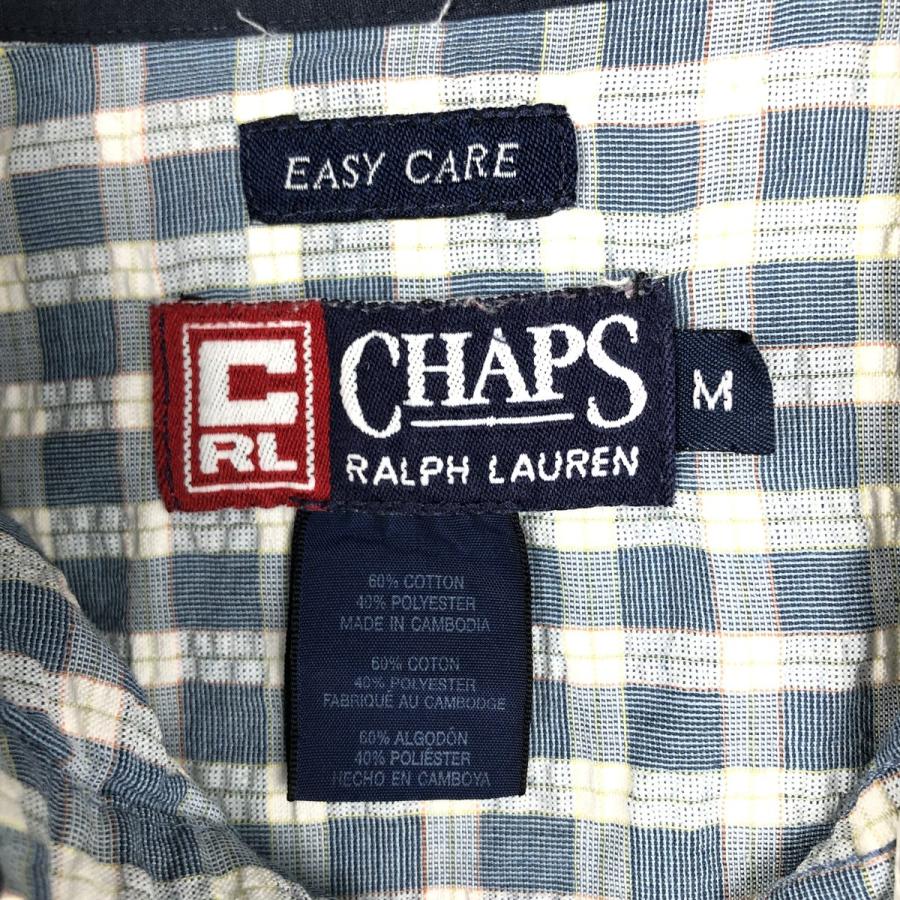 古着 ラルフローレン Ralph Lauren CHAPS チャップス シアサッカー
