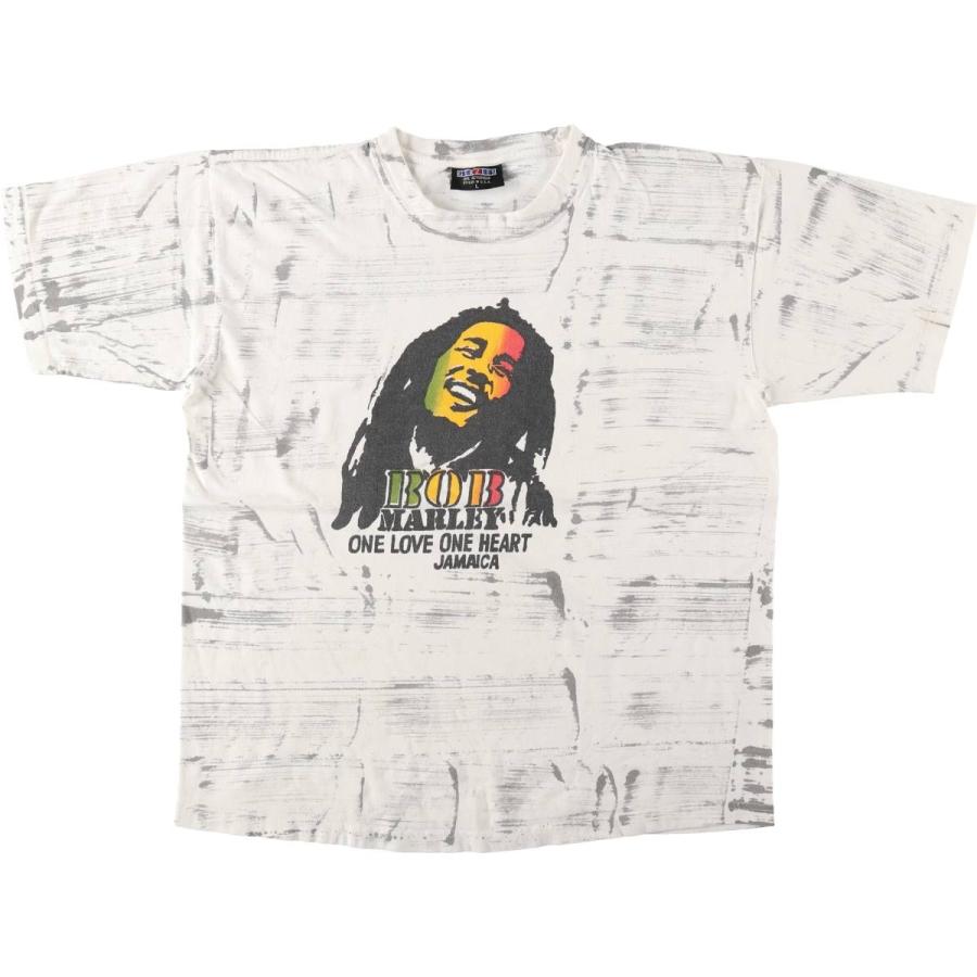 古着 GERZEES BOB MARLEY ボブマーリー 総柄 オールオーバープリント