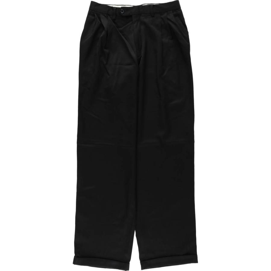 古着 80~90年代 PAZONI スリータック ウールパンツ スラックス
