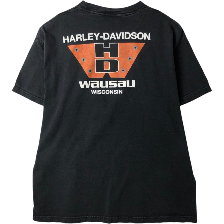古着 ハーレーダビッドソン Harley-Davidson モーターサイクル バイクT